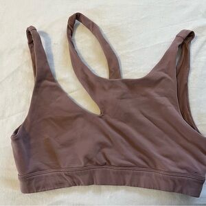 ALO Yoga Dusty Rose Sports Bra